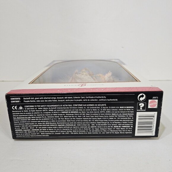 Angel Barbie 2006 Golden Angel PINK LABEL NIB J0973 - Picture 3 of 6